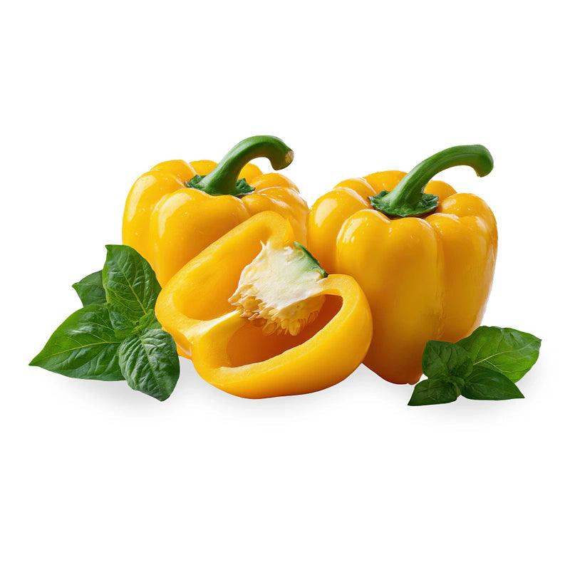 Organic Yellow Capsicum – Fresh & Crunchy Tryambakam Dairy And Agro Products