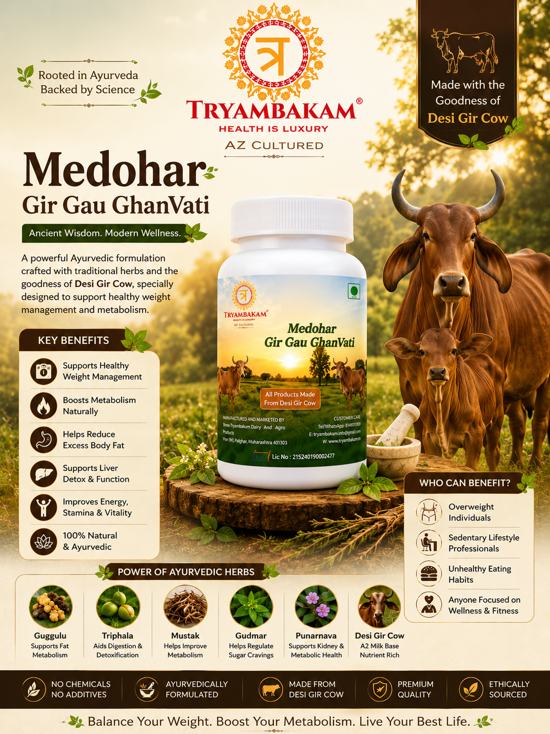 Medohar Gir Gau Ghanvati