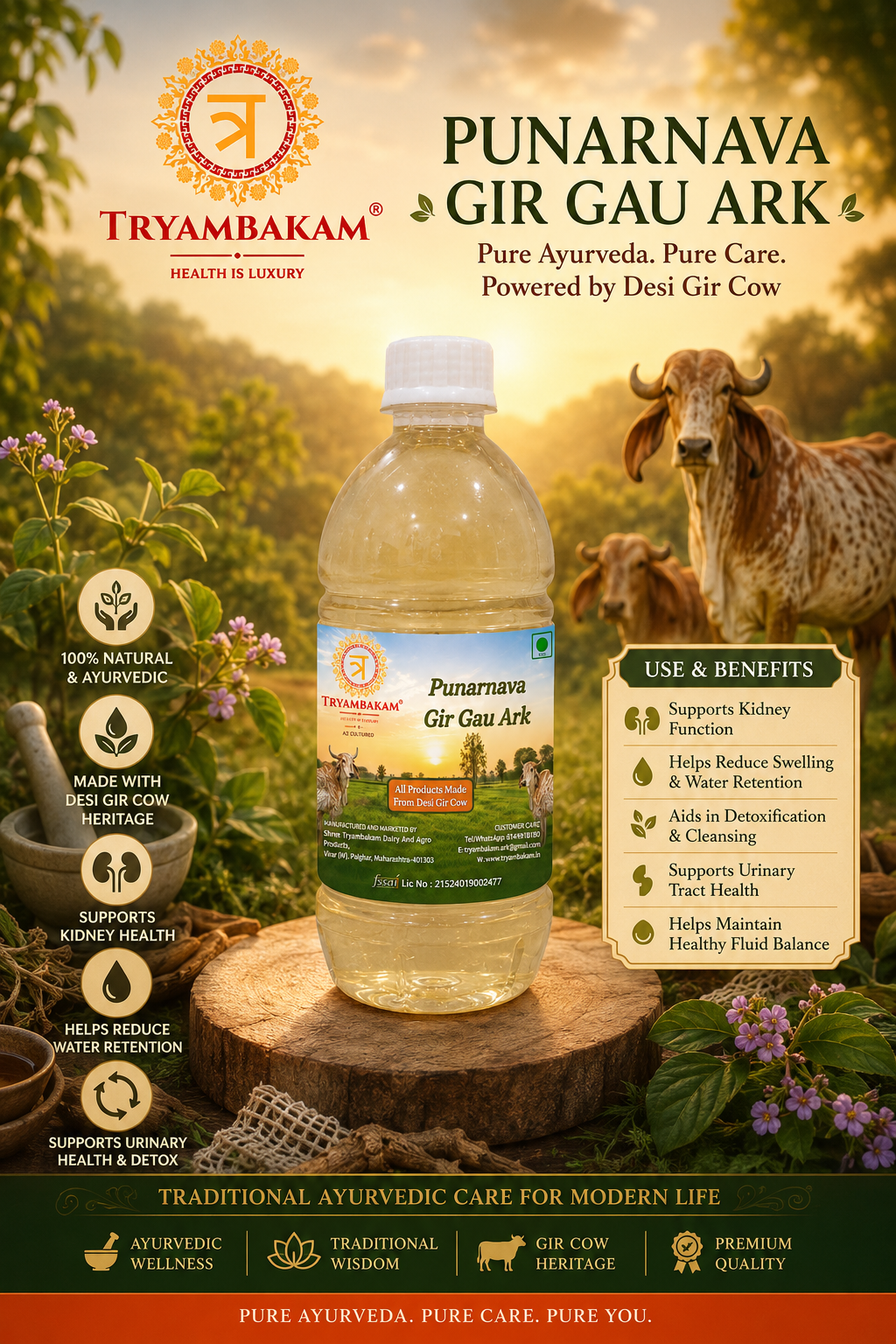 Punarnava Gir Gau Ark
