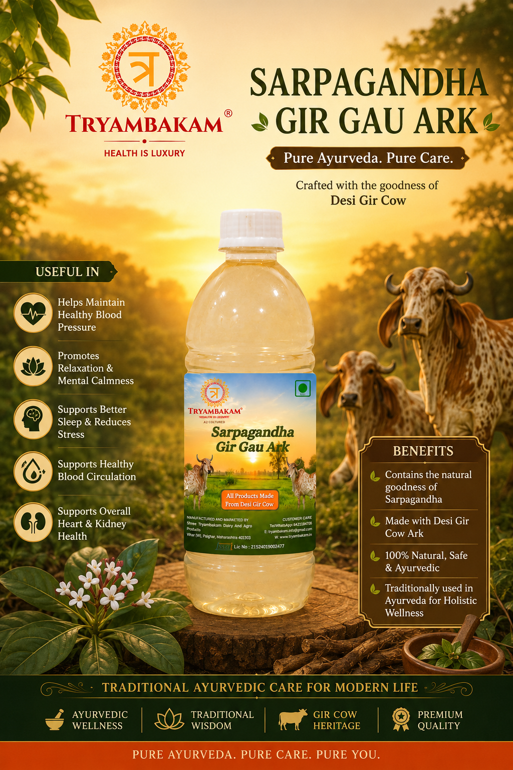 Sarpagandha Gir Gau Ark