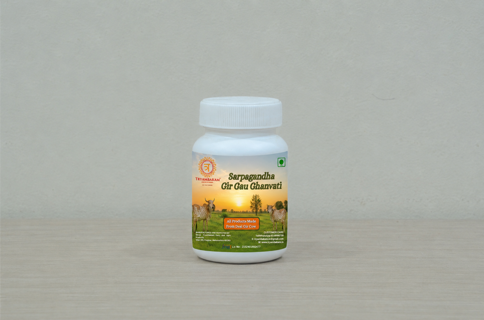 Sarpagandha Gir Gau Ghanvati Tryambakam Dairy And Agro Products