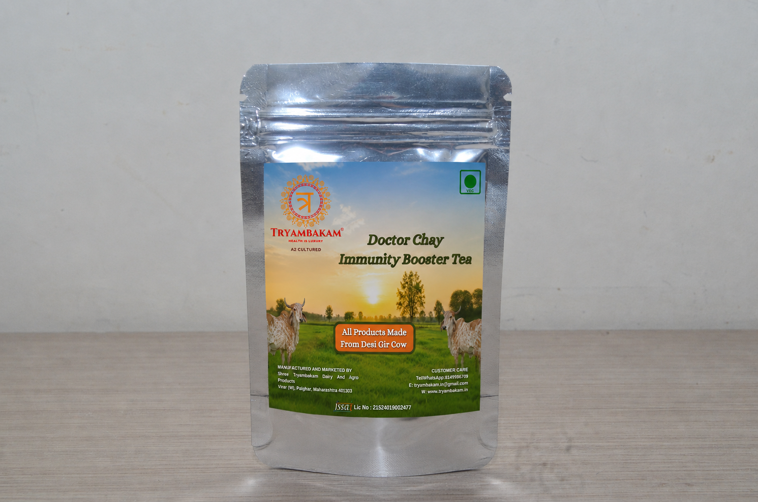 Doctor Chay Immunity Booster Tea Tryambakam Dairy And Agro Products