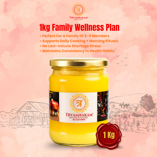 Vedic A2 Bilona Gir Cow Ghee – 1kg