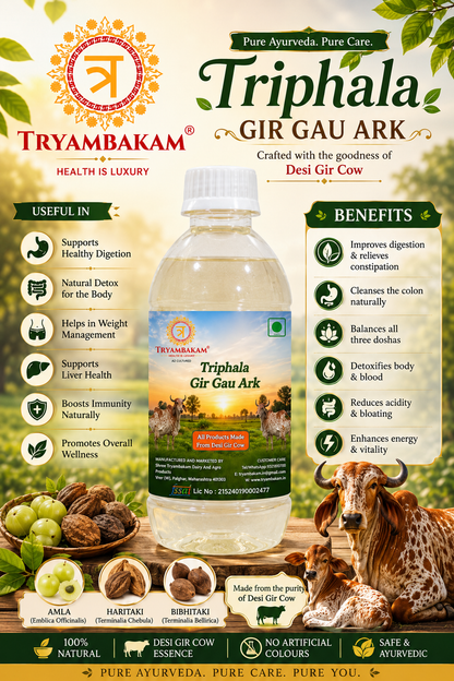 Triphala Gir Gau Ark Tryambakam Dairy And Agro Products