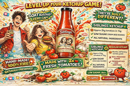 Siblings Natural Tomato Ketchup 1kg Tryambakam Dairy And Agro Products