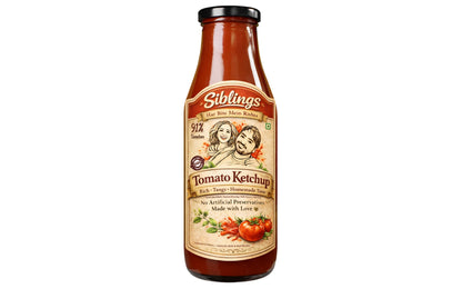 Siblings Natural Tomato Ketchup 1kg Tryambakam Dairy And Agro Products